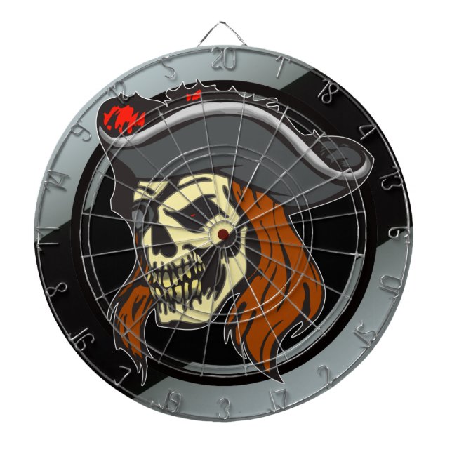 PiratskalleDartboard Piltavla (Framsidan)