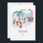 Piratskattjaktskarta för pojkar födelsedag  tack kort<br><div class="desc">Gå med på Piratäventyret Skattjakt! Välj denna Piratskattjakt Karta Pojkar Födelsedag mall och skapa en lekfull och minnesvärd Skattjakt Äventyr för din lilla pirats födelsedag och hans söta,  modiga och roliga kompisar! Anpassa dina favorit saker och beställ dina festtillbehör nu.</div>