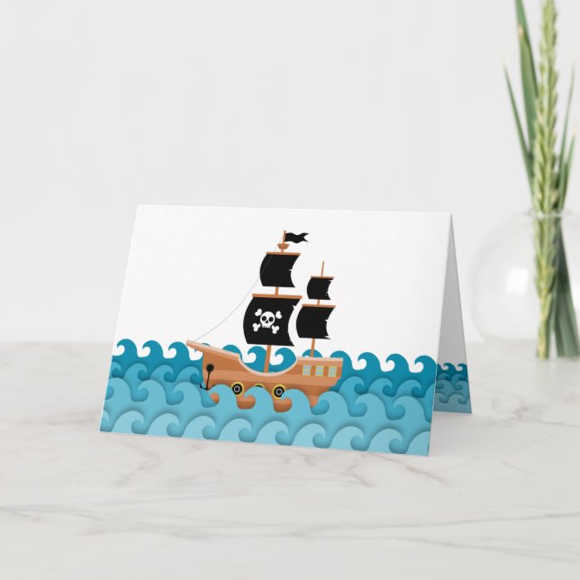 Piratskepp Kort (Framsida)