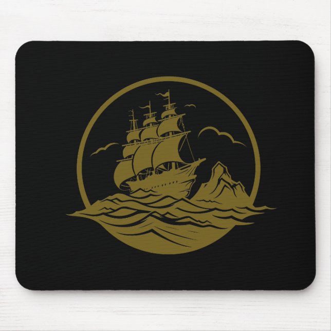Piratskepp Ocean World Wonder Adventure Vector  Musmatta (Framsidan)