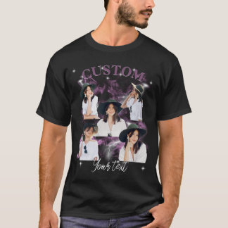 Piratskjorta Rap Stil Vintage Anpassad Foto T-Shir T Shirt