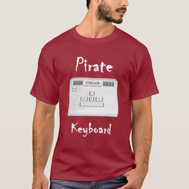 Pirattangentbord Tee (Framsida)