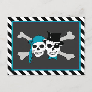 pirattema-fest inbjudan vykort