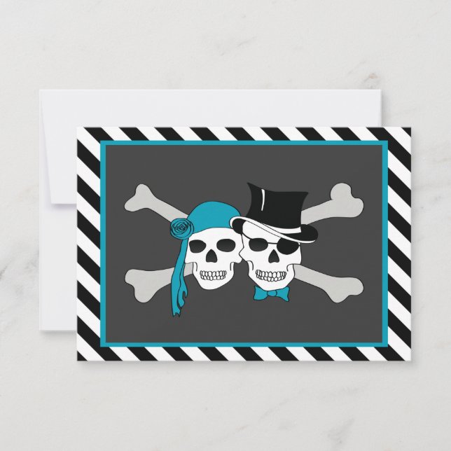 pirattema fest inbjudningar (Framsida)