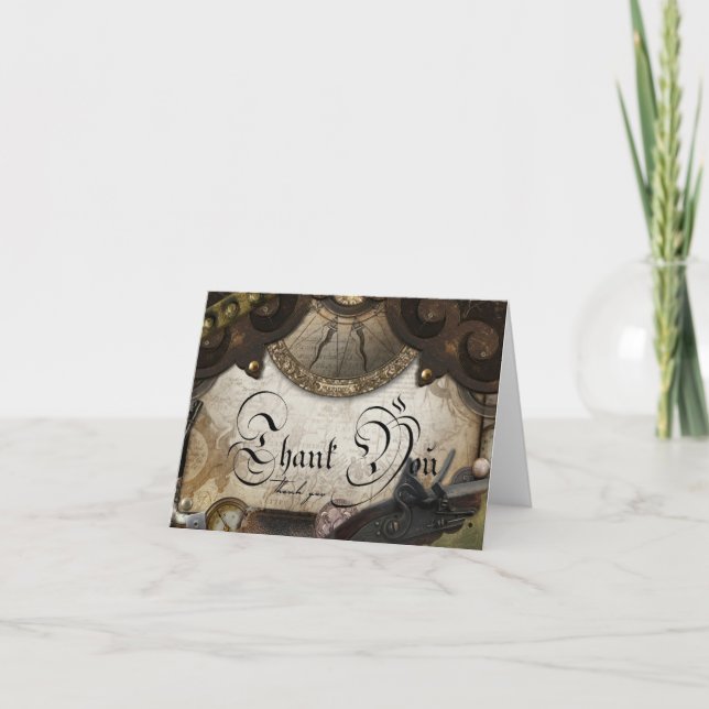 Pirattema tackkort från gamla världen (Framsida)