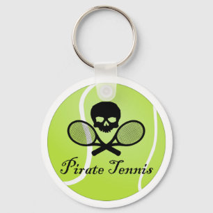 Pirattennis med tennisboll nyckelring