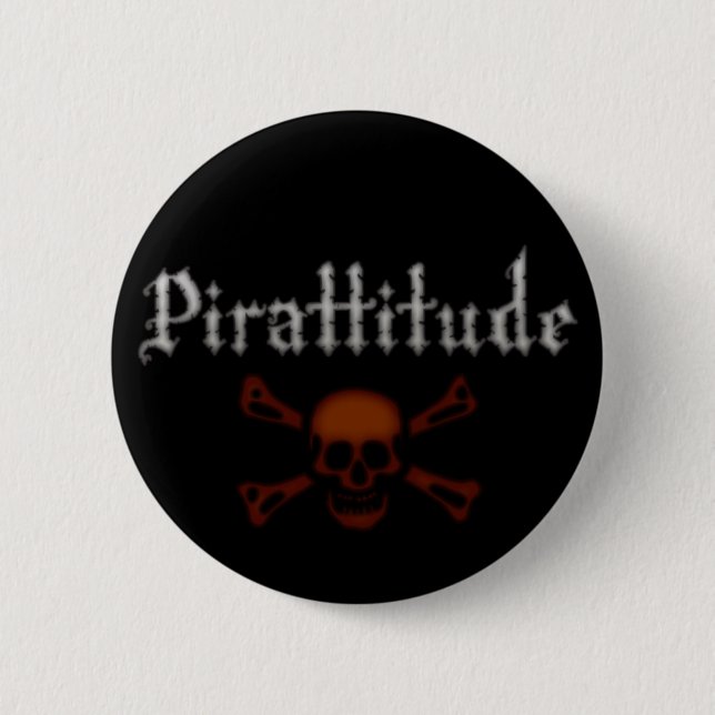 PirattitydBlood Jolly Roger Knapp (Framsida)