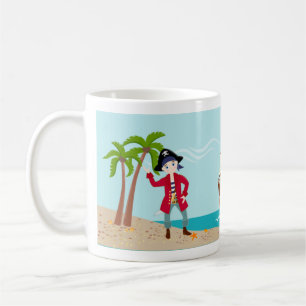 Piratungefödelsedagsfest Kaffemugg