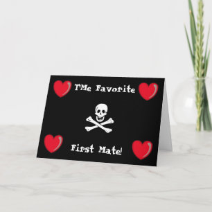 Piratvalentin Helgkort