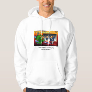 Piratverksamhet Roliga Tecknade Tröjor & presenter Sweatshirt Med Luva