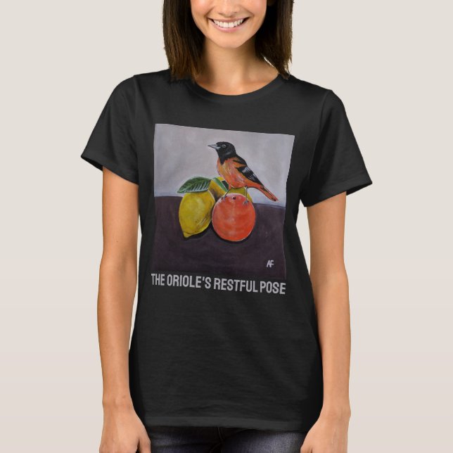 Pirolens avspända ställning Målning av Alfred Fox T Shirt (Framsida)