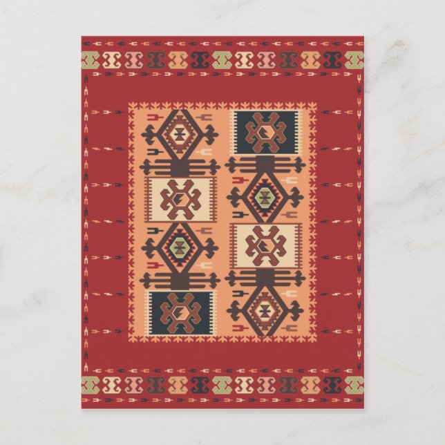 Pirot Kilim vykort 2 (Framsida)