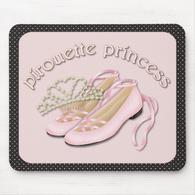 Pirouette Princess Mousepad Musmatta (Framsidan)