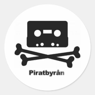 pirsunian logotyp-dekal runt klistermärke