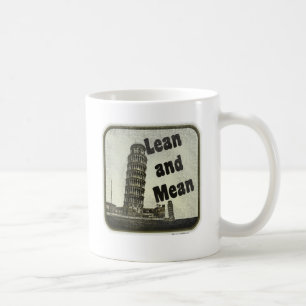 Pisa är Lean och Elaket Kaffemugg