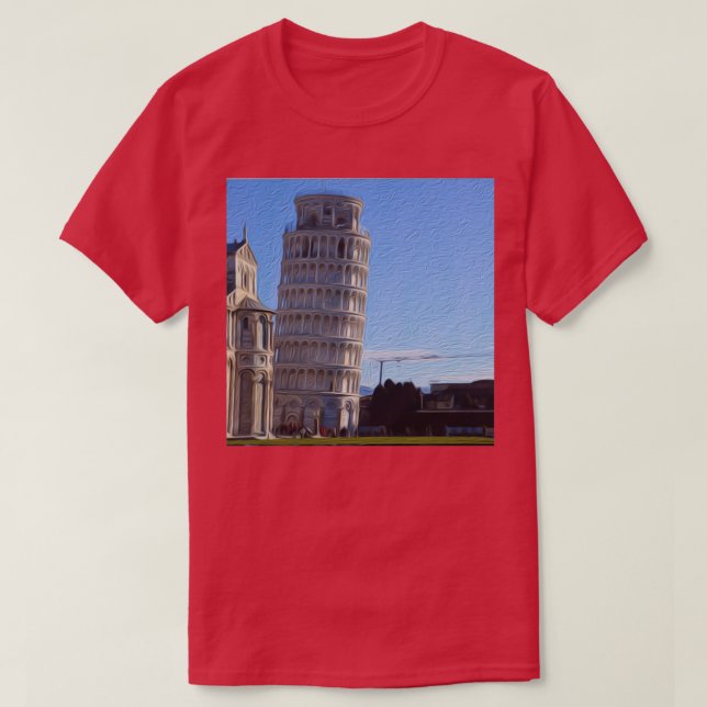 Pisa Art T Shirt (Design framsida)