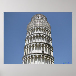 Pisa, fotografi av Italien poster
