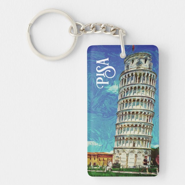 Pisa Italien europe Paint Colorful (Framsidan)