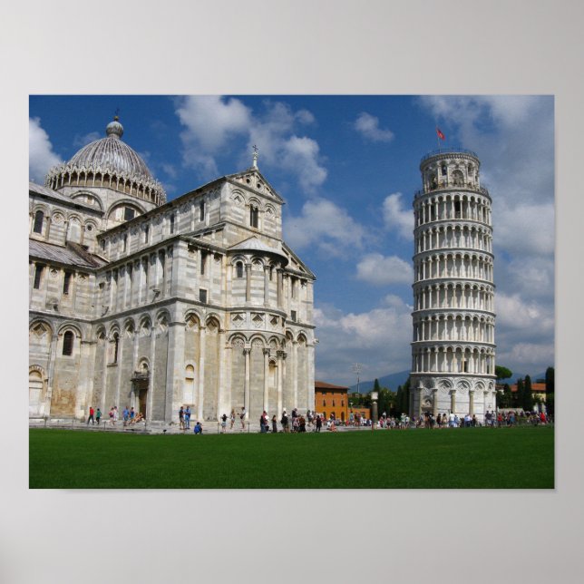 Pisa Italien Poster (Framsidan)