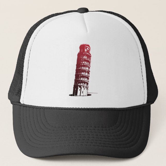 Pisa Italien Torn Leaning Europe Keps (Framsida)