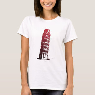 Pisa Italien Torn Leaning Europe T Shirt