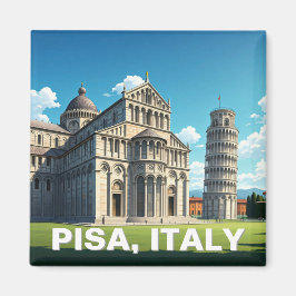 Pisa Italien Travel Piazza dei Miracoli Magnet