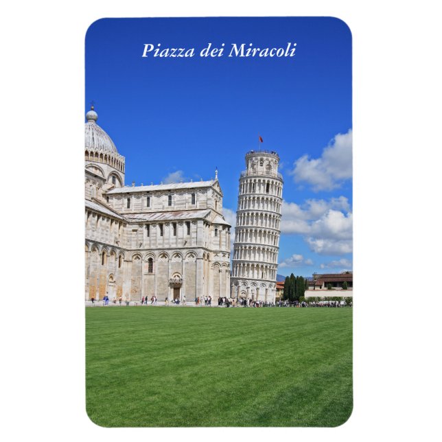 Pisa leaning torn magnet (Vertikal)