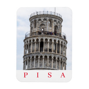 Pisa Leende Torn kylskåp Magnet