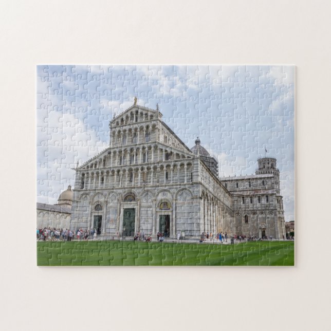 Pisa Piazza dei Miracoli puzzle Pussel (Horisontell)