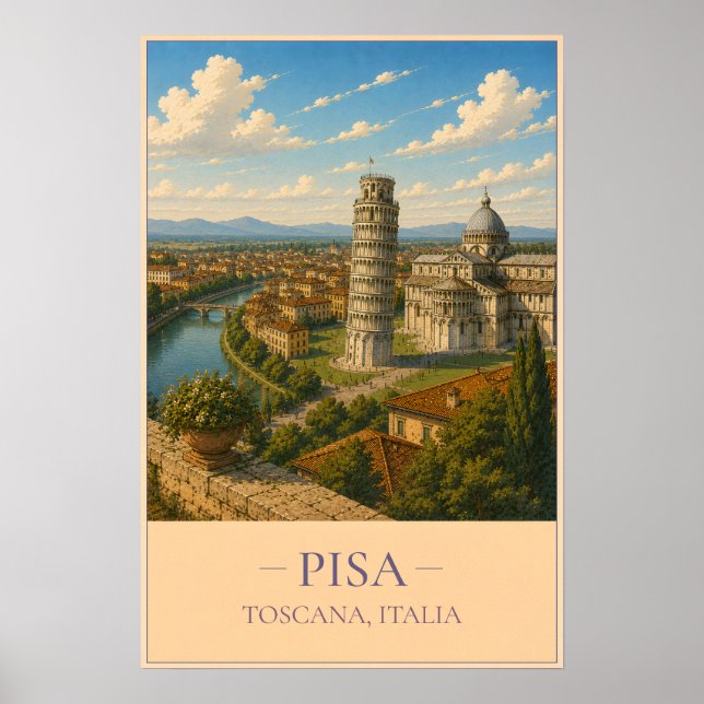 Pisa Poster (Framsidan)