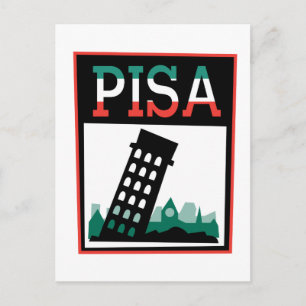 Pisa Poster Vykort