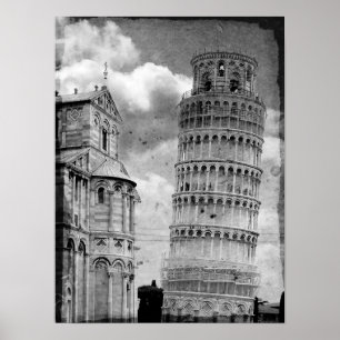 Pisa torn poster