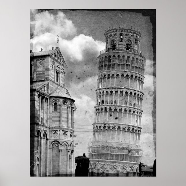 Pisa Torn Poster (Framsidan)