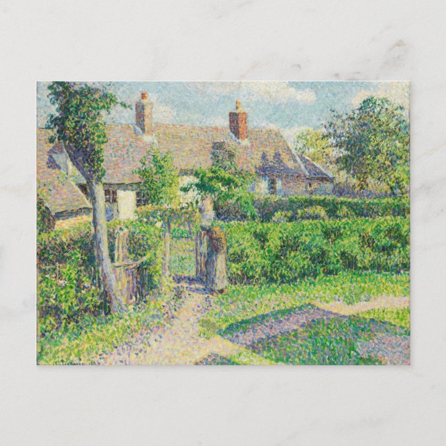 Pisarro konstverk vykort (Framsida)