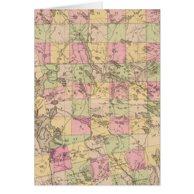 Piscataquis County Hälsningskort (Framsidan)