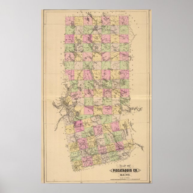 Piscataquis County Poster (Framsidan)