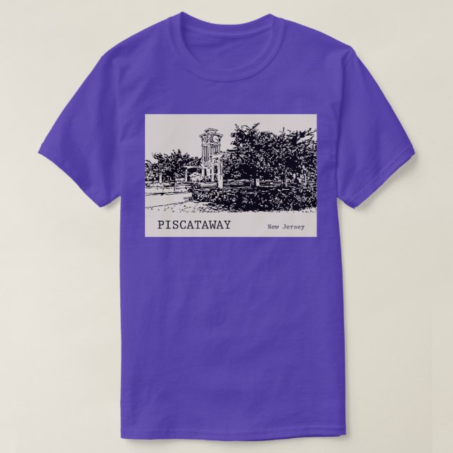 Piscataway New jersey 2 T Shirt (Design framsida)