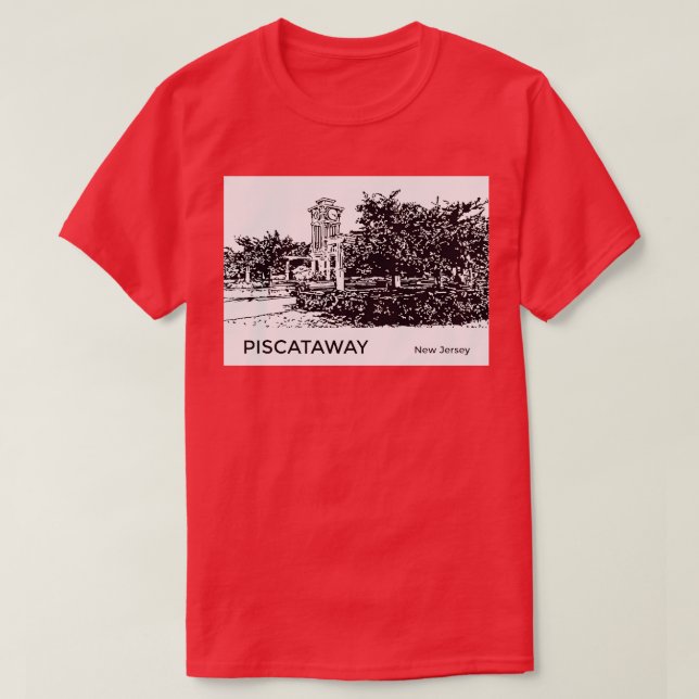 Piscataway New jersey T Shirt (Design framsida)