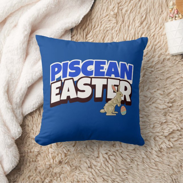 Piscean Easter. Kudde (Filt)