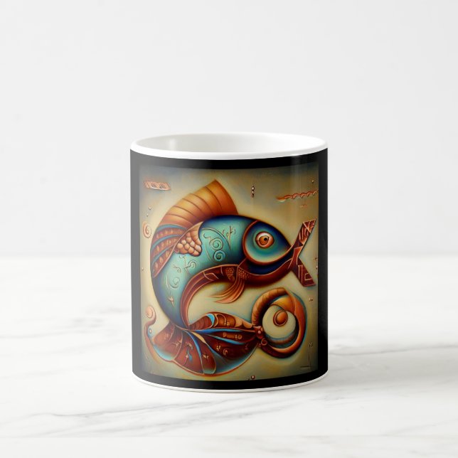 Pisces 10 kaffemugg (Center)