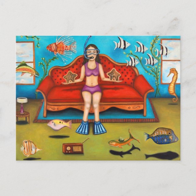 Pisces #3 vykort (Framsida)