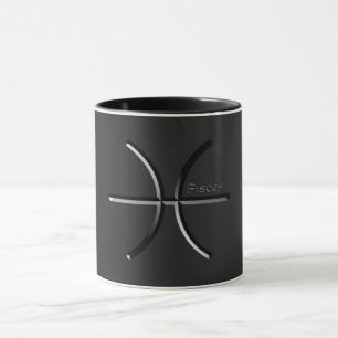 PISCES, Abstrakt utformning av Zodiac-signalen, T- Mugg