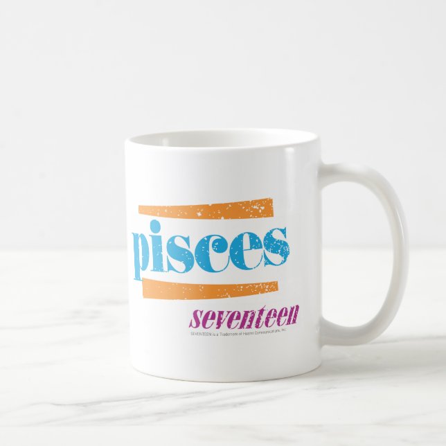 Pisces Aqua Kaffemugg (Höger)