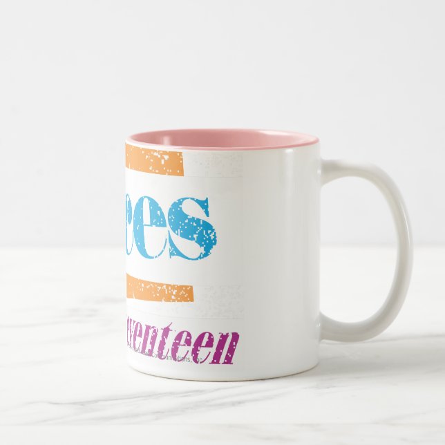 Pisces Aqua Två-Tonad Mugg (Höger)