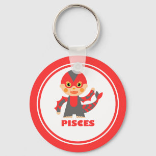 Pisces är mitt Zodiac-tecken Nyckelring