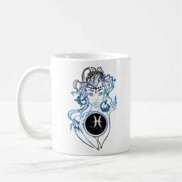 Pisces Art Deco Dam Kaffemugg