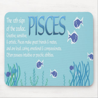 Pisces astrologi Mousepad Musmatta