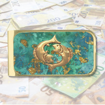Pisces Astrology Guld Avslutar penningklipp