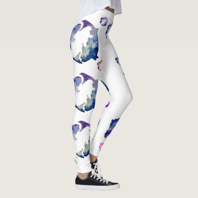 Pisces Astrology-tecken Leggings (Höger)