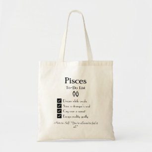 Pisces - Att göra-lista Tygkasse